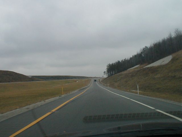 Ramp from I-64 in KY 67. (January 3, 2003)