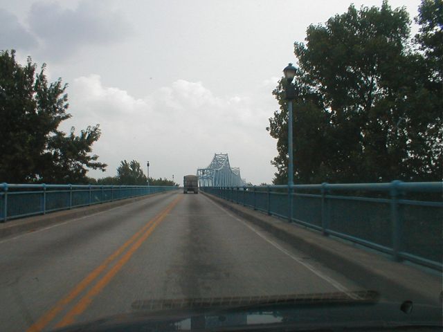 KY 2155-IN 161 Glover Carey Bridge in Owensboro