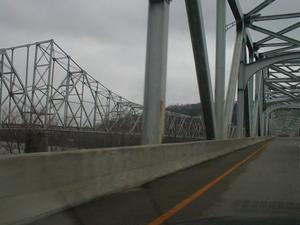 US 23 Spur - 13th Street and 12th Street Bridges (January 3, 2003)