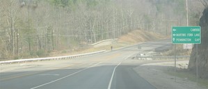 New US 421 near Harlan - Cawood Exit