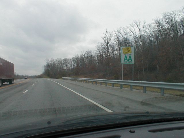 Stay Alert on the AA Highway (January 3, 2003)