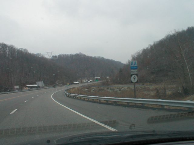 AA Highway in Lewis County. (January 3, 2003)