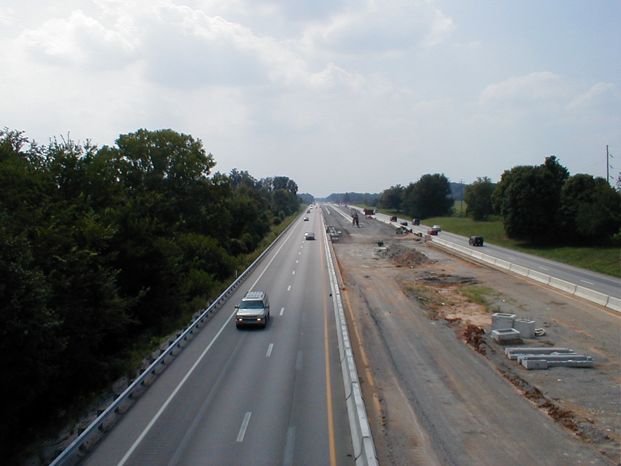 The north bound lanes of I-65.