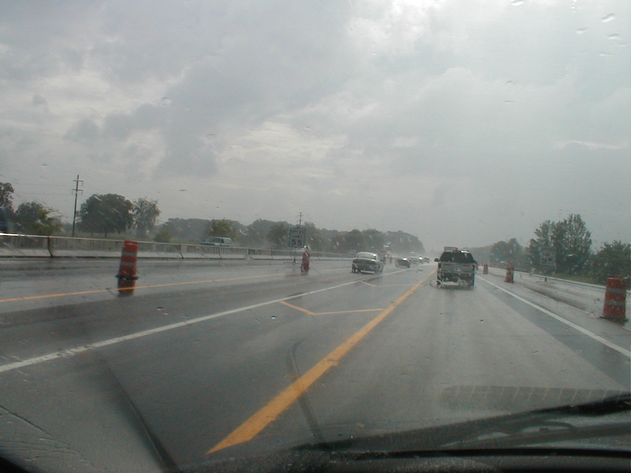 Picture taken at the beginning of the split.