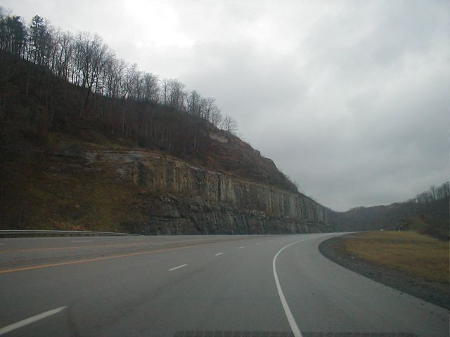 KY 3 heading towards Inez in Martin County (January 3, 2003)