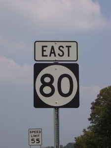 Newly constructed stretch of KY 80 in Calloway County (Sept. 5, 2005).