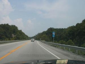 KY 80 in Laurel County. (July 6, 2003)