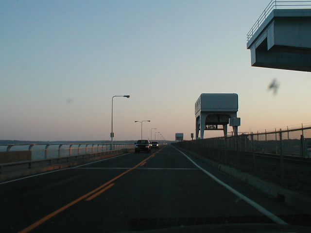 Heading west on US 62/US 641 over the Kentucky Dam.