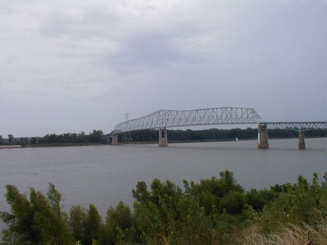The KY 56-IL 13 Shawneetown Bridge.