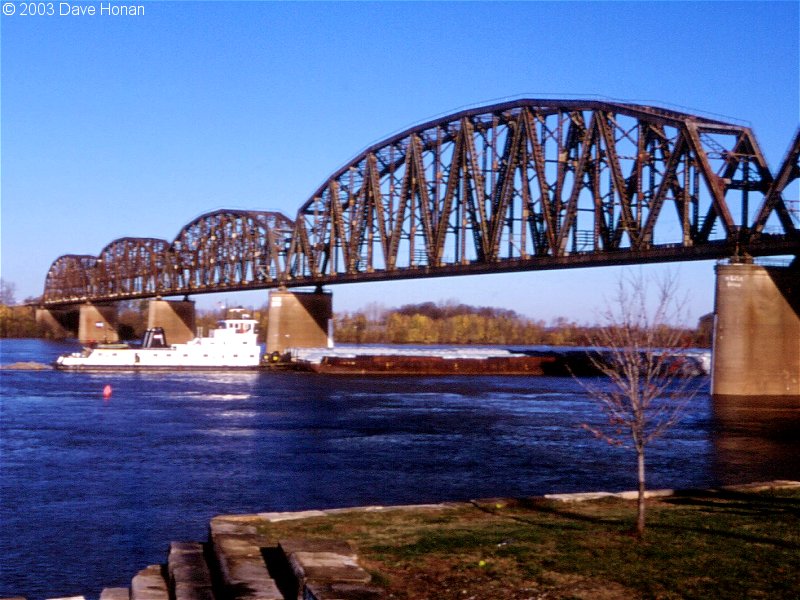 CSX Transportation Railroad Bridge at Henderson, Kentucky