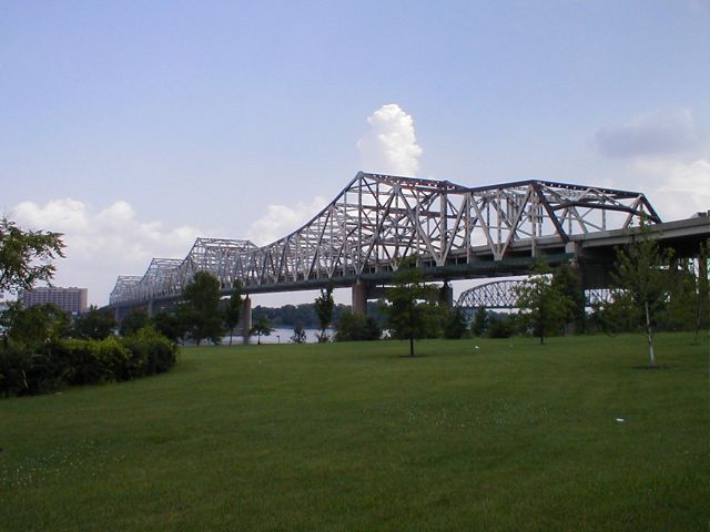 I-65 John F. Kennedy Bridge in Louisville
