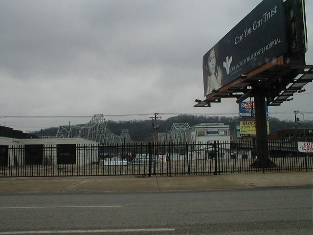 US 23 Spur - The 12th and 13th Street Bridges in Ashland (January 3, 2003)