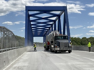 New US 60 Cumberland River Bridge, May 2023