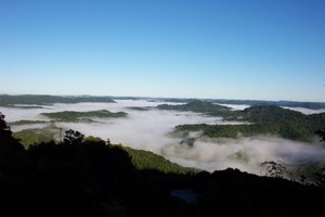 [View from new US 119 Pine Mountain Overlook]